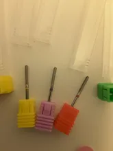 EasyNail-broca de taladro de acero de tungsteno para uñas, boquilla de carburo, removedor de Gel, limpiador de uñas, 3/32 pulgadas, 406502