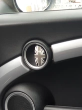 Uds 3D epoxi de cristal Interior del coche tirar adhesivo de manija para BMW MINI COOPER R56 R55 R60 R61 compatriota F55 F56 F60 estilo de coche
