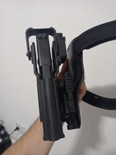 Kit de sistema de bloqueo rápido con pistola de caza de polímero QLS 19 y QLS 22, funda para Glock 17/USP/M9, juego de plataforma de cinturón