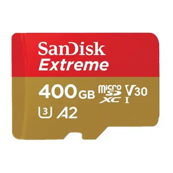Sandisk 400GB Extreme microSDXC flash memory