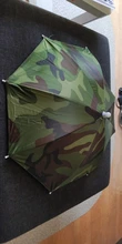 Sombrilla portátil para la lluvia, sombrero verde militar plegable para Pesca al aire libre, sombrilla impermeable para acampar, sombreros de Pesca, sombreros para la cabeza de playa
