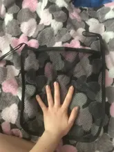 Caliente bebé cochecito Carro de malla bolsa de almacenamiento carrito de bebé bolsa organizador de cochecito asiento transporte bolsa de accesorio para carrito