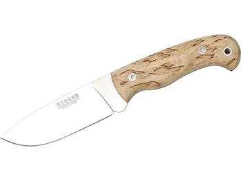 Joker CL58 Montés II enterizo Mount knife with curly birch cache and 11 cm blade
Joker CL58 Montés II enterizo Mount knife with curly birch cache and 11 cm blade