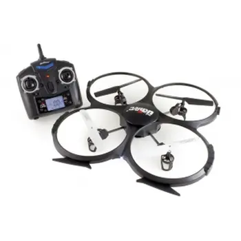 U818A Quadcoptero 2,4ghz 4 channel, 6 axis and gyroscope with HD camera, 32cm x 32cm x 7cm
U818A Quadcoptero 2,4ghz 4 channel, 6 axis and gyroscope with HD camera, 32cm x 32cm x 7cm