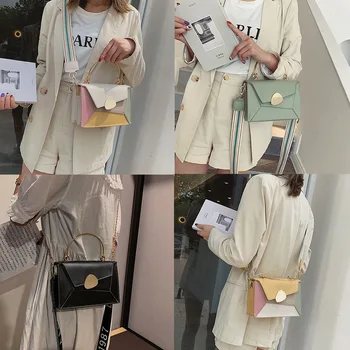 Contrast Color Crossbody Bags For Women Travel Handbag Fashion Simple Shoulder Messenger Bag Ladies Cross Body Leather Bag
Contrast Color Crossbody Bags For Women Travel Handbag Fashion Simple Shoulder Messenger Bag Ladies Cross Body Leather Bag