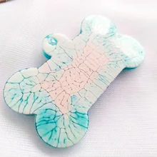 Molde de resina epoxi de cristal para llavero con forma de hueso, molde de silicona para manualidades, artesanía, decoración, colgante de llavero herramienta de fabricación