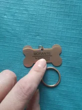Llavero con chapa personalizada para identificación de mascotas y gatos, llavero con grabado de nombre de identificación de mascotas para Collar de cachorro y gato, accesorios para mascotas