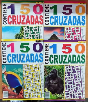 CROSSED .. Pack of 4 volumes of 100 pages + Gift pen. Crossed with large letters for the whole family.
CROSSED .. Pack of 4 volumes of 100 pages + Gift pen. Crossed with large letters for the whole family.