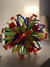 Pelota de juguete en expansión para bebés, gran oferta, 1 unidad, 3 tamaños, pelota de estiramiento