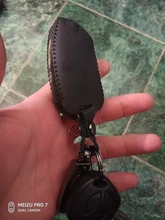 Funda protectora de cuero para llave de 100%, llavero para Pandora DXL 4950 DX-90BT, alarma bidireccional para coche, mando a distancia, LCD