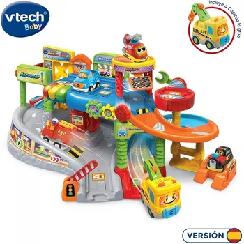 VTech-Multi-workshop garage TutTut bolidos Playset mechanical workshop with tracks and levels with lights, voices, songs, sounds Crane
VTech-Multi-workshop garage TutTut bolidos Playset mechanical workshop with tracks and levels with lights, voices, songs, sounds Crane
