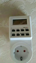 Switch-Socket Programmable Digital Timer Electronic Outlet Fr-Plug Cyclic 24-Hour EU