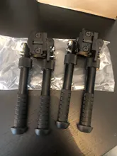 Montura única para cámara V8, trípode giratorio de 360 grados, Junta ajustable Bipod, soporte Weaver Picatinny para accesorios al aire libre