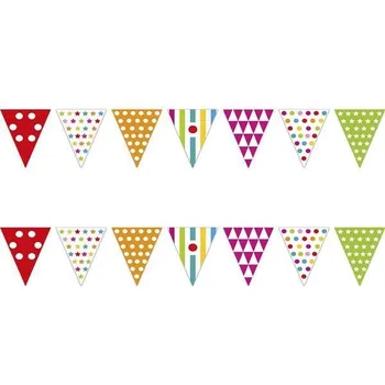 Pennant triangles Multicolor design (15 mts) for party decoration, birthday, communions, Anniversaries
Pennant triangles Multicolor design (15 mts) for party decoration, birthday, communions, Anniversaries