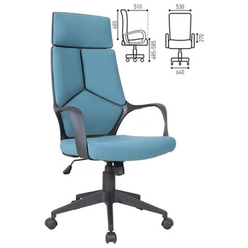 Office chair brabix Prime ex-515, fabric, blue, 531568 
Office chair brabix Prime ex-515, fabric, blue, 531568