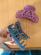 Hairpins Crab Hearwear-Hair Plastic Women for Scrub Hollow-Out Carving Large-Size New-Arrival