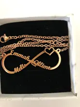 Collar con colgante personalizado de nombre para hombre y mujer, cadena de acero inoxidable dorada, placa con nombre de pareja personalizada, regalo de joyería con corazón