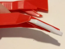 Minilimpiador de superficies, herramienta con pala raspadora y pegamento para suciedad residual, utilidad práctica hecha a mano, ideal para suelo y azulejo, gran oferta, 2 unidades/set