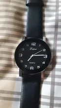 Lvpai-relojes de cuarzo para mujer, reloj de cuarzo con pulsera de cuero analógico, informal, 2020