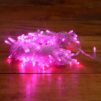 10M 100 LED GYPSOPHILA Christmas lights, pink lights, waterproof OMERIL chain lights IP65, used pair 
10M 100 LED GYPSOPHILA Christmas lights, pink lights, waterproof OMERIL chain lights IP65, used pair