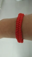 Pulseras de hilo rojo para protección, amuleto de la suerte para el éxito, pulseras de cuerda hechas a mano de la buena suerte, regalos