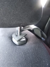 Ganchos de respaldo de asiento Universal para coche, organizador automático para comestibles, maletero, abrigo, bolso, gancho, montura de almacenamiento para reposacabezas, 2 uds.