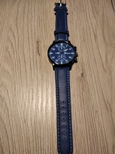 Reloj de pulsera de cuarzo analógico para hombre, de aleación, militar, de cuero, de negocios, automático, mecánico, resistente al agua