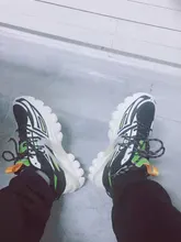 Zapatillas de deporte de alta calidad para hombre, zapatos de correr a la moda, gruesas, informales, de talla grande 45 46, para verano, 2021