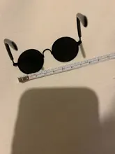 Gafas de sol redondas para mascotas, accesorios divertidos de moda, suministro para gato, productos M2EF