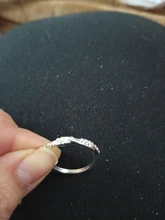 IPARAM-anillo trenzado con forma de cáñamo de cuerda para mujer, sortija, Circonia cúbica, Zirconia, circonita, zirconita, Color dorado y plateado