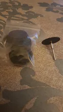 25 uds hoja + 1 Uds conexión abrazadera de fibra de vidrio reforzada con corte de disco de la rueda W/ 1 mandril 1/8 ajuste Dremel herramienta