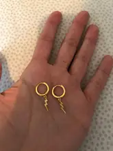 Pendientes de aro con colgante de plata de ley 2021 para mujer, aretes pequeños con colgante de Animal de ojo de abeja, relámpago, 925