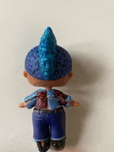 L O L ¡Sorpresa! Juego de muñeca brillante con ropa y zapatos para niño, juguete Punk, edición limitada