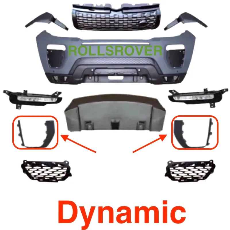 Gloss Black Front Bumper Fog Lamp Grille Bezel Molding Trim For Range Rover Evoque 2016-2018 LR071776 LR079374 LR071770 LR079386
Gloss Black Front Bumper Fog Lamp Grille Bezel Molding Trim For Range Rover Evoque 2016-2018 LR071776 LR079374 LR071770 LR079386