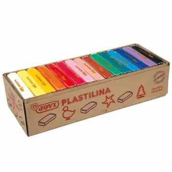 JOVI 72 plasticine, tray with 1 350 gr pill, assorted colors 
JOVI 72 plasticine, tray with 1 350 gr pill, assorted colors