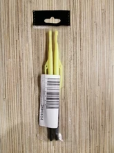 2 uds. Ganchos para pesca con mosca, herramientas para atar, separador de anzuelos de pesca, separador de plástico, removedor de anzuelos, Disgorger, recolector de nudos, nivel amarillo + negro