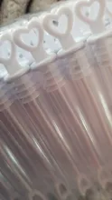 Botella de jabón de burbujas con varita de corazón para niño, compacto y portátil juguete de burbujas de jabón, ideal para decoración de boda, 100/ 60 uds.