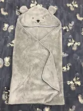 Toalla de baño de Poncho para bebé, capucha polar de terciopelo, manta, toalla de recién nacido
