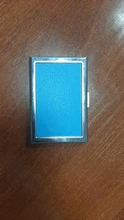 Tarjetero de Metal de aluminio para tarjetas de crédito, funda delgada Anti-Scan con bloqueo RFID, protección para tarjetas de negocios, 1 unidad