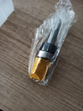Plantilla de vástago de 8mm para carpintería, broca de enrutador, broca, fresa escariadora recta, recortadora de limpieza, cortador de espiga embellecedor empotrado, 1 ud.
