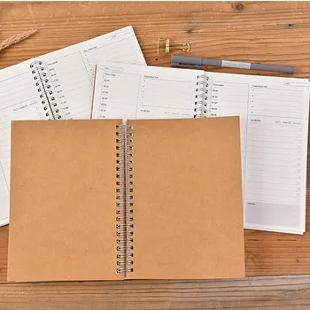 1Pcs Kawaii Diary Daily Weekly Monthly Planner Schedule Notebook Agenda Time Table To Do List Kraft Paper Cover Gift hot
1Pcs Kawaii Diary Daily Weekly Monthly Planner Schedule Notebook Agenda Time Table To Do List Kraft Paper Cover Gift hot
