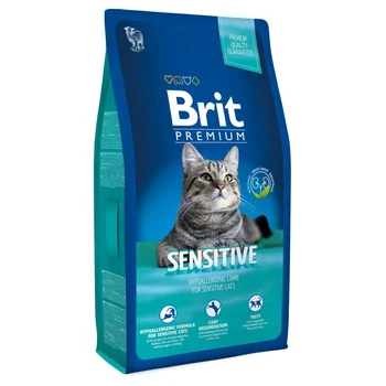 Brit 800g Premium Cat sensitive hypoall. With Lamb D/cats with feelings.
Brit 800g Premium Cat sensitive hypoall. With Lamb D/cats with feelings.