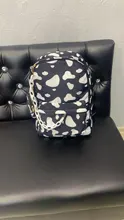 Mochila de Nylon informal Vintage para mujer, bolso escolar con patrón de vaca para la escuela, adolescentes, niñas, mochilas para niños, bolsa de viaje