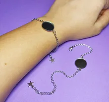 2 piezas 12mm 14mm 16mm 18mm 20mm 316 Acero inoxidable brazalete Base pulsera en blanco resultados bandeja bisel ajuste cabujón camafeo