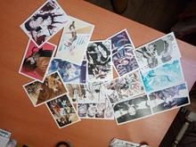 30 Uds perros callejeros Bungou cartas de Anime postal felicitación Tarjeta de mensaje regalo de Navidad juguetes para los niños