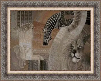 CROSS STITCH KIT PANDATHREAD Animal 0105 
CROSS STITCH KIT PANDATHREAD Animal 0105