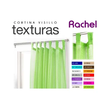 TEXTURES HOME-Curtain with Loops RACHEL 260X140 cms (Different colors available)
TEXTURES HOME-Curtain with Loops RACHEL 260X140 cms (Different colors available)