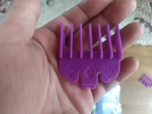 3 uds peines guía comodidad no tóxica cortauñas duradero límite peine guía de corte Barbero herramienta de corte de pelo de repuesto