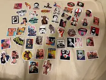 50 Uds Sexy seducción belleza Graffiti chicas mezclar estilo pegatinas para teléfono móvil maleta para portátil monopatín pegatinas de Anime