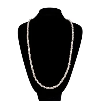 Necklace jewelery puck (jewelery alloy, silver) 55829
Necklace jewelery puck (jewelery alloy, silver) 55829